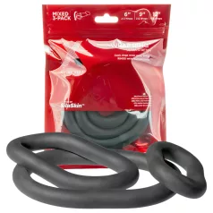   Perfect Fit Ultra Wrap - penisringsæt - ekstra tykkelse - sort (3 stk)