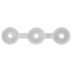 Perfect Fit Triple - penisring sæt - 3 stk - hvid