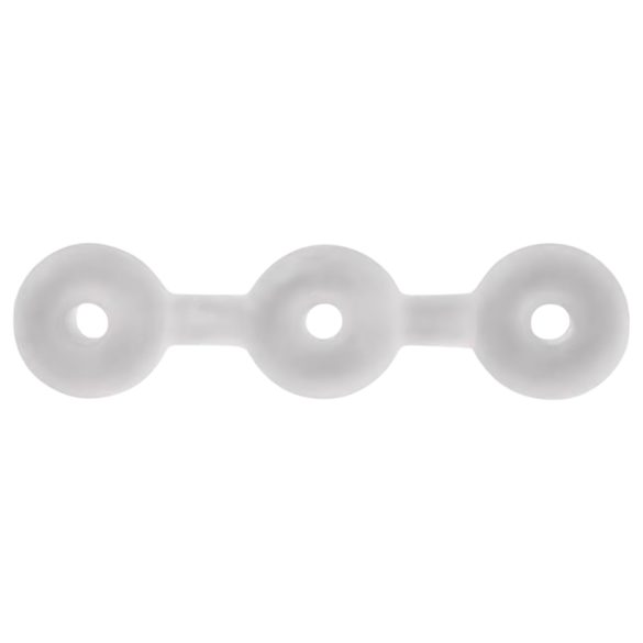 Perfect Fit Triple - penisring sæt - 3 stk - hvid