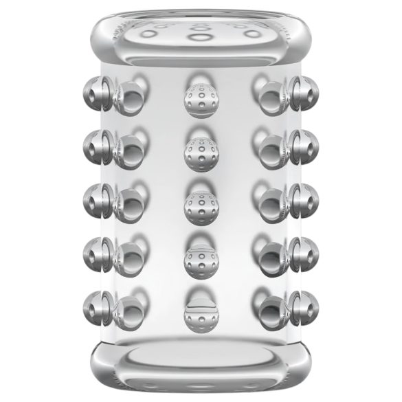 Stay Hard - penismanchet med dupper - gennemsigtig