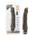 Dr. Skin - dildo vibrator - realistisk - brun