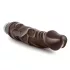 Dr. Skin - dildo vibrator - realistisk - brun