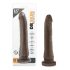 Dr. Skin - dildo med sugekop - realistisk brun - 20,5 cm