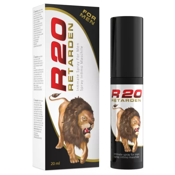 Intimateline R20 - kølende forsinkelsesspray til mænd (20 ml)