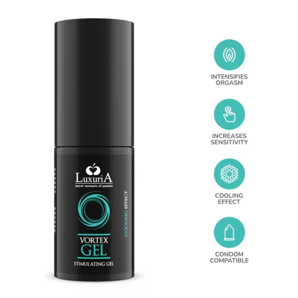 Intimateline Luxuria Vortex - kølende stimulerende gel til kvinder (30 ml)