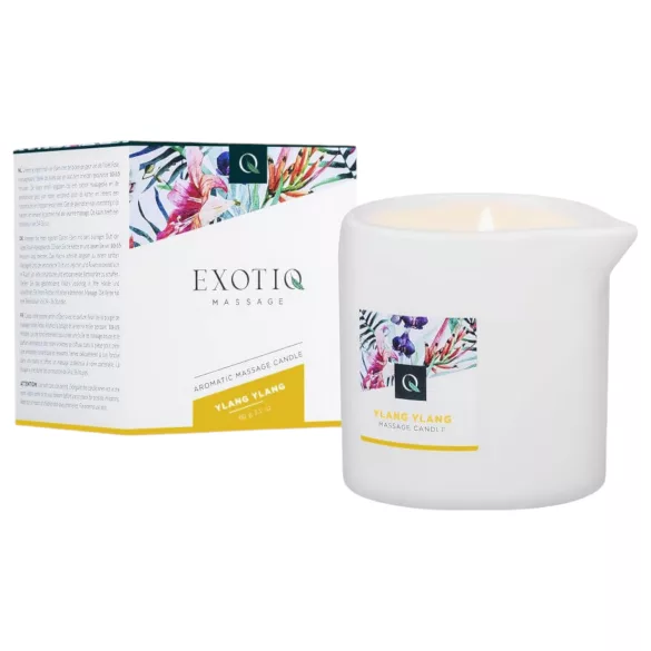 Exotiq - duftende massagelys - ylang ylang - 60g