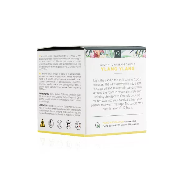 Exotiq - duftende massagelys - ylang ylang - 60g