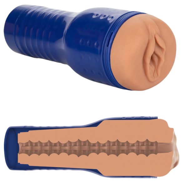 Private - Alexa Tomas kunstig vagina (natur-blå)
