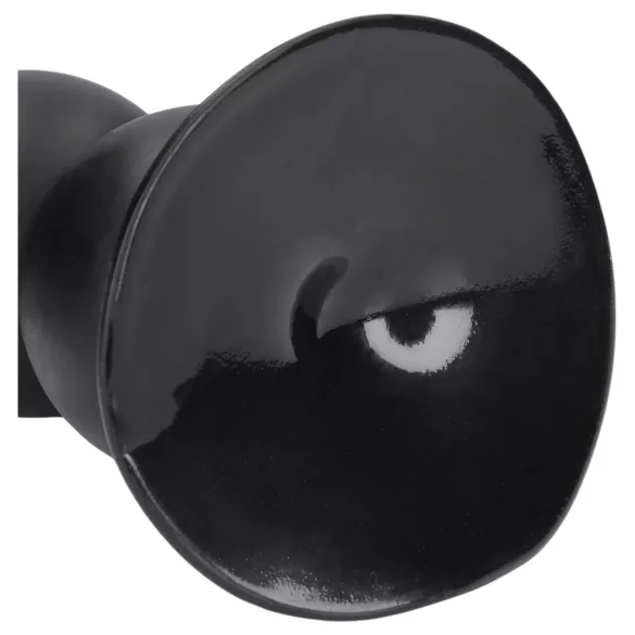 Ouch! Balls of Lust - ekstra stor anal perlekæde (sort) - 55 cm