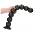 Ouch! Balls of Lust - ekstra stor anal perlekæde (sort) - 55 cm
