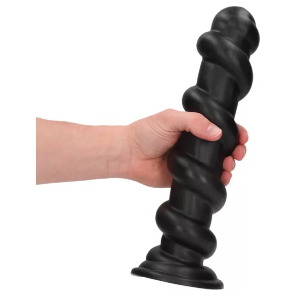 Ouch! Hole Driller - kæmpe anal plug (sort) - 31,5 cm