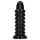 Ouch! Spiral Force - snoet anal plug (sort) - 23,5 cm