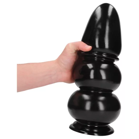 Ouch! Ultra Collosus - ekstra stor analplug (sort) - 33 cm