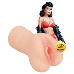   XKIN Greaser Girl Misty - realistisk kunstig vagina masturbator (naturel)
