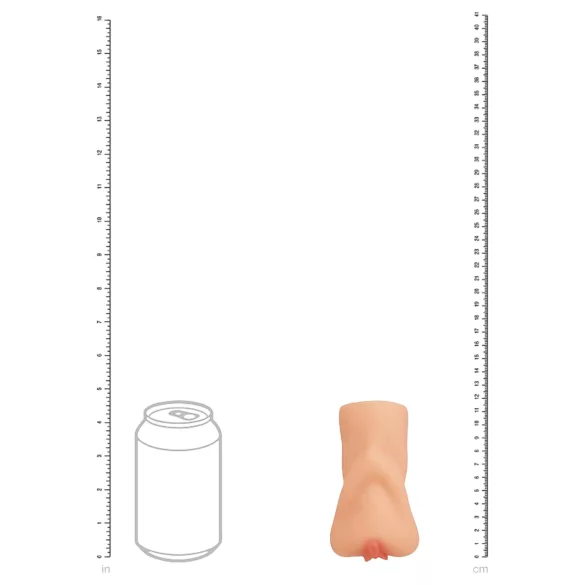 XKIN - realistisk kunstig vagina-masturbator - M (natur)
