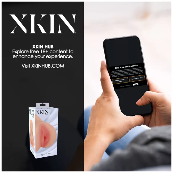 XKIN - realistisk kunstig vagina-masturbator - M (natur)