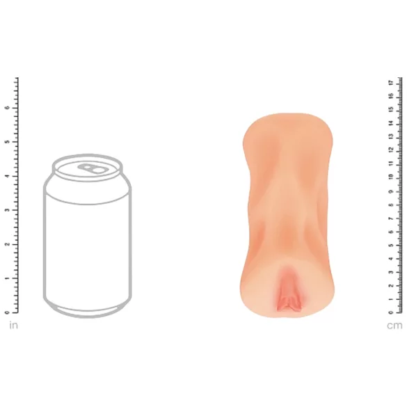 XKIN Bartender Sasha Slippernip - realistisk kunstig vagina masturbator (naturlig)