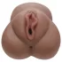 XKIN - realistisk kunstig vagina - L (mørk naturfarve)