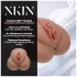 XKIN - realistisk kunstig vagina - L (mørk naturfarve)