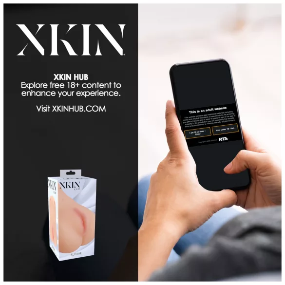XKIN - realistisk kunstig vagina masturbator - L (naturel)
