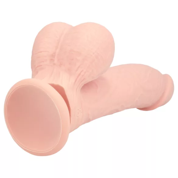 RealRock - dobbelt densitet realistisk vibrator (hudfarvet) - 18 cm
