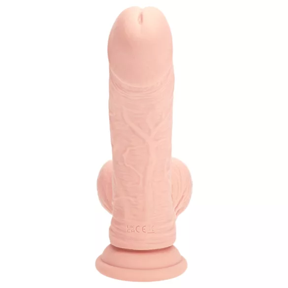RealRock - dobbeltlag realistisk vibrator (hudfarvet) - 20 cm