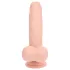 RealRock - dobbeltlag realistisk vibrator (hudfarvet) - 20 cm