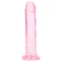 RealRock - realistisk dildo med sugekop (lyserød) - 12,7 cm