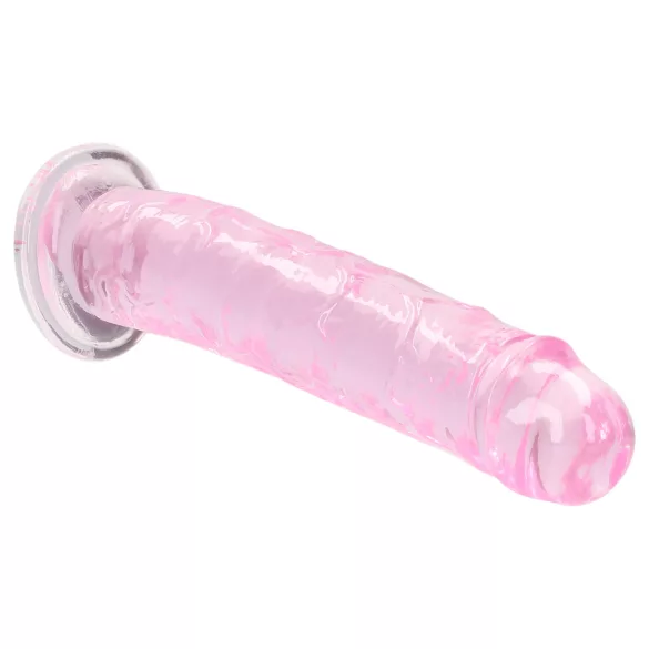 RealRock - realistisk dildo med sugekop (lyserød) - 12,7 cm