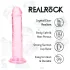 RealRock - realistisk dildo med sugekop (lyserød) - 12,7 cm