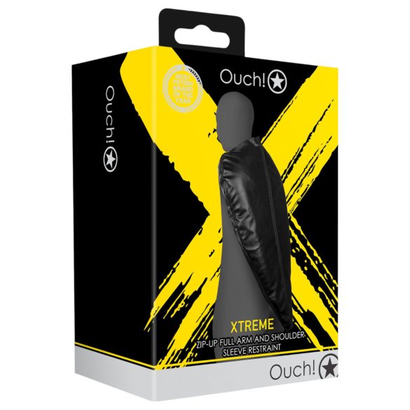 Ouch! - arm binder - justerbar læder - sort