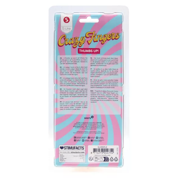 S-Line - tommelfingerdildo (natur)