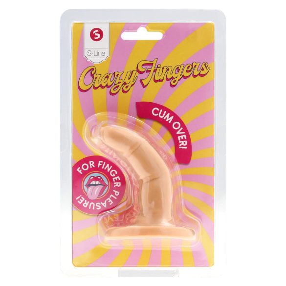S-Line - dildo med to fingre - natur