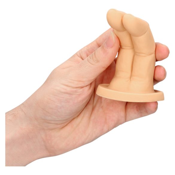 S-Line - dildo med to fingre - natur