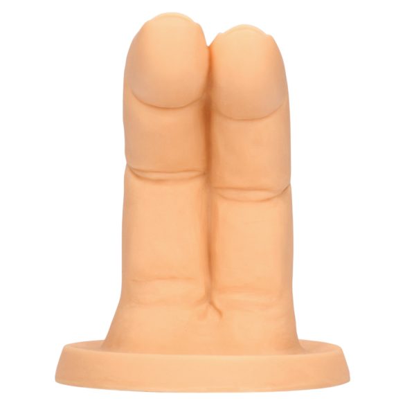 S-Line - dildo med to fingre - natur