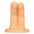 S-Line - dildo med to fingre - natur
