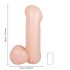 Blow Me Up - oppustelig willy ballon (80 cm)