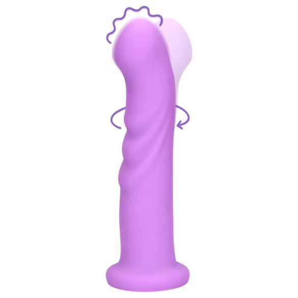 Loveline - roterende vibrator - genopladelig - pink