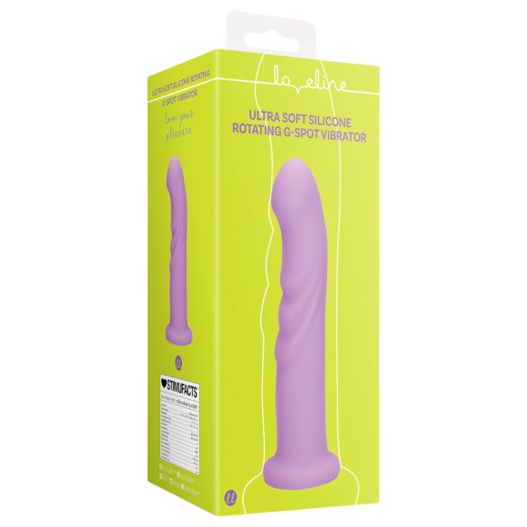 Loveline - roterende vibrator - genopladelig - pink