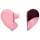 Loveline Tapping Heart - klitorisvibrator - genopladelig - pink
