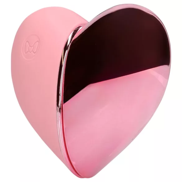 Loveline Tapping Heart - klitorisvibrator - genopladelig - pink