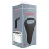 Loveline - opladelig vibrator penisring med lang ring og pung - sort