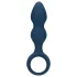 Loveline - analplug med fingergrip - lille - blå