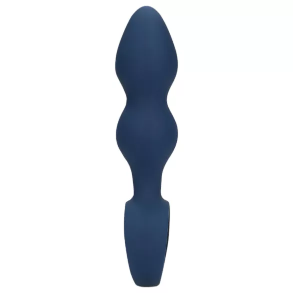 Loveline - analplug med fingergrip - lille - blå