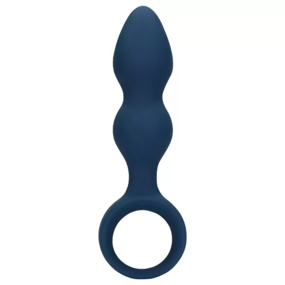 Loveline - analprop med ring - stor - blå