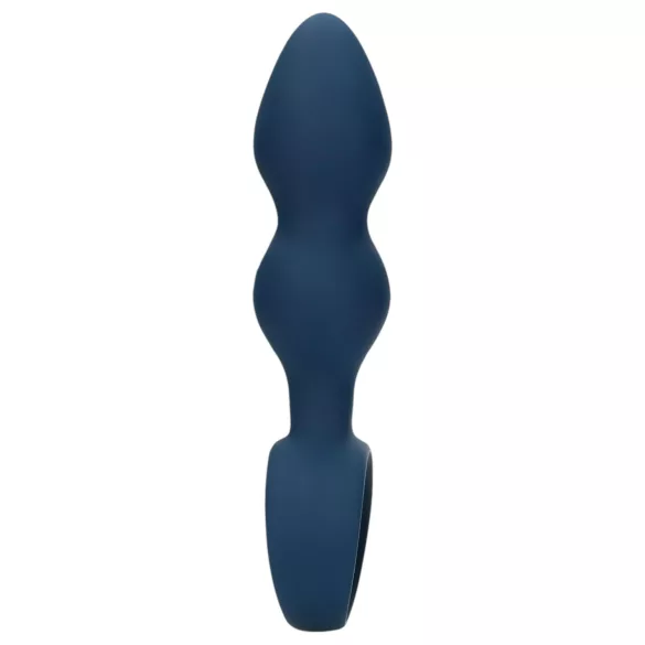 Loveline - analprop med ring - stor - blå