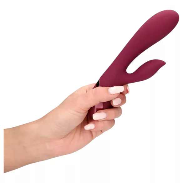 Loveline - klitorisvibrator med arm - genopladelig - rød