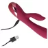 Loveline - klitorisvibrator med arm - genopladelig - rød