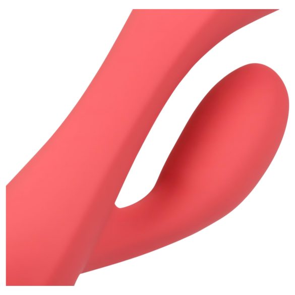 Loveline - rabbit vibrator - genopladelig vandtæt - pink