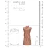 S-Line Nurse - naturtro kunstskede (solbrun)